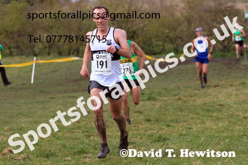 Men 35 to 60 in the 2023 BMAF Cross Country Champs., Wallsend. Photo: David T. Hewitson/Sports for All Pics